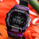 Casio G-Shock Digital Purple Dial Resin Strap Men Watch GBD-200SM-1A6DR-P