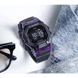 Casio G-Shock Digital Purple Dial Resin Strap Men Watch GBD-200SM-1A6DR-P