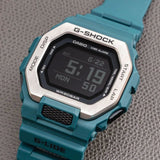 Casio G-Shock G-Lide Teal Resin Strap Men Watch GBX-100-2DR-P