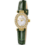 Guy Laroche Audrey Green Leather Strap Women's Watch GLWLA0005005