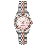 Guy Laroche Rose Novelty Two-Tone Stainless Steel Strap Women's Watch GLWLH0001916