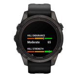 Garmin Fenix 7S PRO Black Dial Resin Strap Men Smartwatch GM-010-02776-54