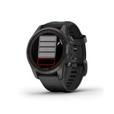 Garmin Fenix 7S PRO Black Dial Resin Strap Men Smartwatch GM-010-02776-54