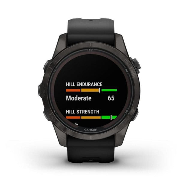Garmin Fenix 7 Pro Black Dial & Silicone Strap Unisex Smartwatch GM-010-02777-54