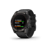 Garmin Fenix 7X Pro Black Silicone Strap Unisex Smartwatch GM-010-02778-54