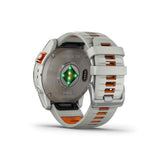 Garmin Fenix 7X Pro Fog Gray Silicone Strap Unisex Watch GM-010-02778-64