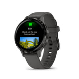 Garmin Venu 3S Slate Stainless Steel Bezel with Pebble Gray Case GM-010-02785-50