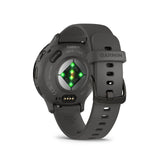 Garmin Venu 3S Slate Stainless Steel Bezel with Pebble Gray Case GM-010-02785-50