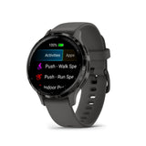 Garmin Venu 3S Slate Stainless Steel Bezel with Pebble Gray Case GM-010-02785-50