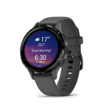 Garmin Venu 3S Slate Stainless Steel Bezel with Pebble Gray Case GM-010-02785-50
