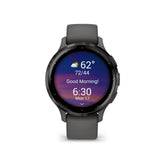 Garmin Venu 3S Slate Stainless Steel Bezel with Pebble Gray Case GM-010-02785-50