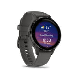 Garmin Venu 3S Slate Stainless Steel Bezel with Pebble Gray Case GM-010-02785-50