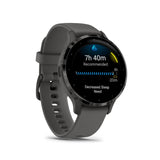 Garmin Venu 3S Slate Stainless Steel Bezel with Pebble Gray Case GM-010-02785-50