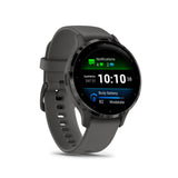 Garmin Venu 3S Slate Stainless Steel Bezel with Pebble Gray Case GM-010-02785-50