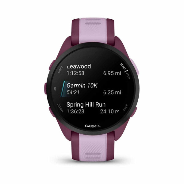 Garmin Forerunner Digital Berry/Lilac Silicone Strap Unisex Smartwatch GM-010-02863-B3