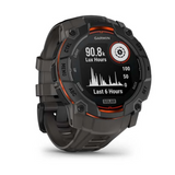 GARMIN INSTINCT 3 SOLAR WATCH 50MM BLACK/CHARCOAL BAND GM-010-02935-40