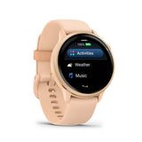 Garmin Vivoactive Metallic Pink Dawn with Pink Dawn Band GPS Smartwatch GM-010-02985-43