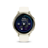 Garmin Venu 4 GPS White Silicone Strap Unisex Smartwatch GM-010-03013-40