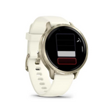 Garmin Venu 4 GPS White Silicone Strap Unisex Smartwatch GM-010-03013-40