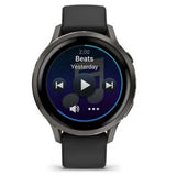 Garmin Venu 4 GPS Black Silicone Strap Unisex Smartwatch GM-010-03013-42