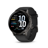 Garmin Venu 4 GPS Black Silicone Strap Unisex Smartwatch GM-010-03014-40 (45mm)