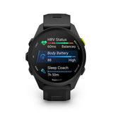 Garmin Forerunner 70 Black Silicone Strap Men's Smartwatch GM-010-04307-10