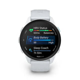 Garmin Forerunner 70 White Silicone Strap Men's Smartwatch GM-010-04307-11