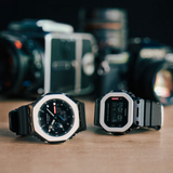 Casio G-Shock Black Resin Strap Men Watch GM-2100BM-1ADR