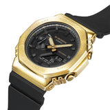 Casio G-Shock Gold Case Black Silicone Strap Men Watch GM-2100G-1A9DR-P
