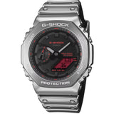 Casio G-Shock Silver Silicone Strap Men's Watch GM-2100YRA-8ADR