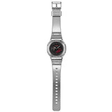 Casio G-Shock Silver Silicone Strap Men's Watch GM-2100YRA-8ADR
