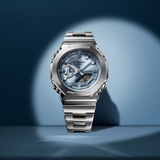 Casio G-Shock Stainless Steel Strap Men Watch GM-2110D-2ADR