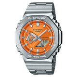 Casio G-Shock G-Steel Orange Dial Watch GM-2110D-4ADR