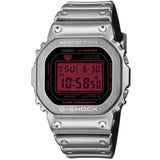 Casio G-Shock Digital Silver Silicone Strap Men's Watch GM-5600YRA-8DR