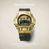 Casio G-Shock Camouflage Resin Strap Men's Watch - Shock Resistant | GM-6900CMG-3DR