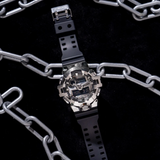 Casio G-Shock Digital-Analogue Black Resin Strap Men Watch GM-700-1ADR