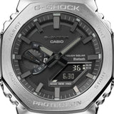Casio G-Shock Silver Stainless Steel Strap Men Watch GM-B2100D-1ADR-P