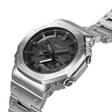 Casio G-Shock Silver Stainless Steel Strap Men Watch GM-B2100D-1ADR-P