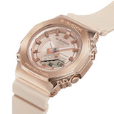 Casio G-Shock Pink Beige Resin Strap Women Watch GM-S2100PG-4ADR-P