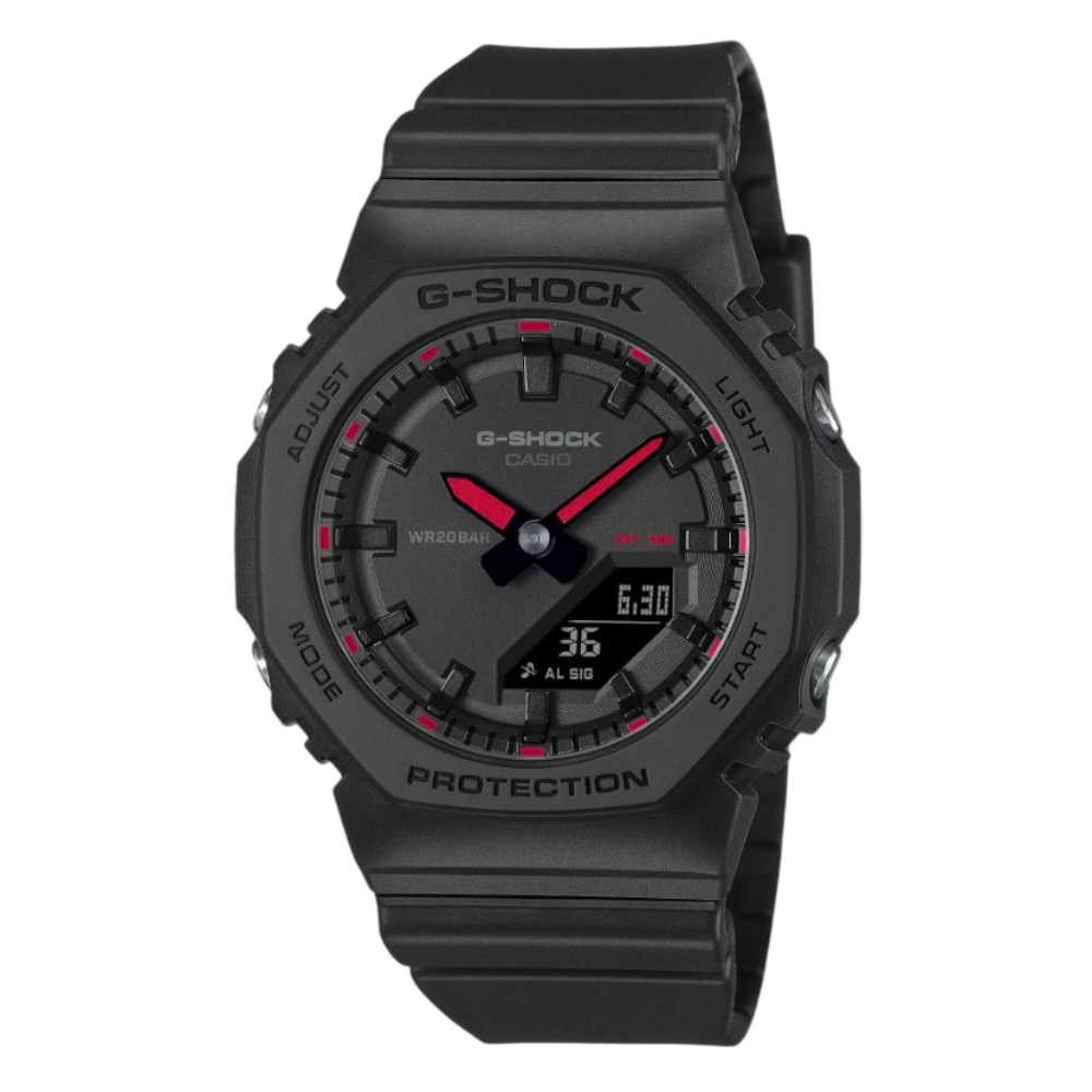 Casio G-Shock Digital-Analogue Resin Strap Women Watch GMA-P2100SA With P Series