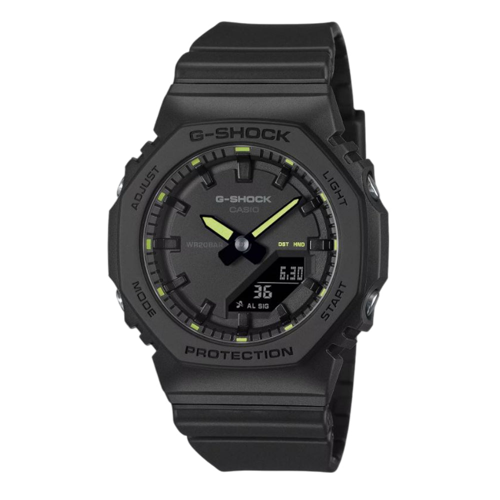 Casio G-Shock Digital-Analogue Resin Strap Women Watch GMA-P2100SA With P Series