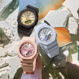 Casio G-Shock Purple Resin Strap Women Watch GMA-P2100SG-2ADR-P