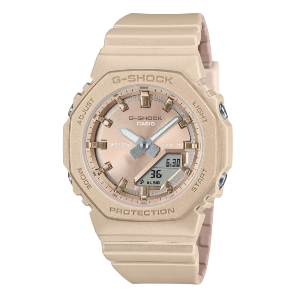 Casio G-Shock Pink Resin Strap Women Watch GMA-P2100ST Series