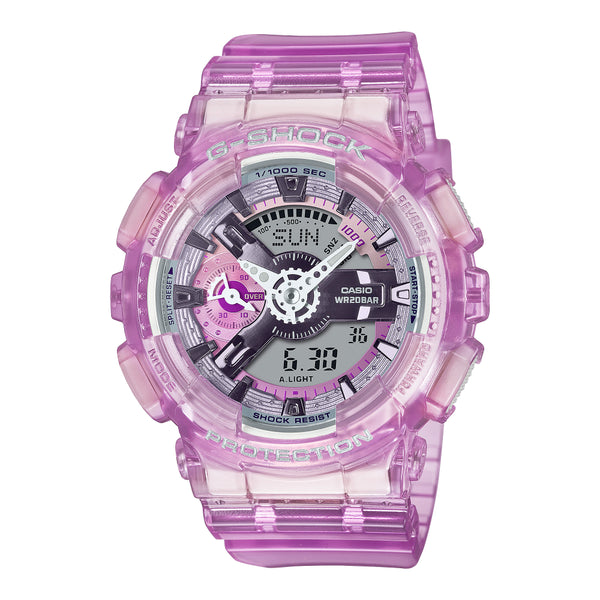 Casio G-Shock Pink Resin Strap Women Watch GMA-S110VW-4ADR-P