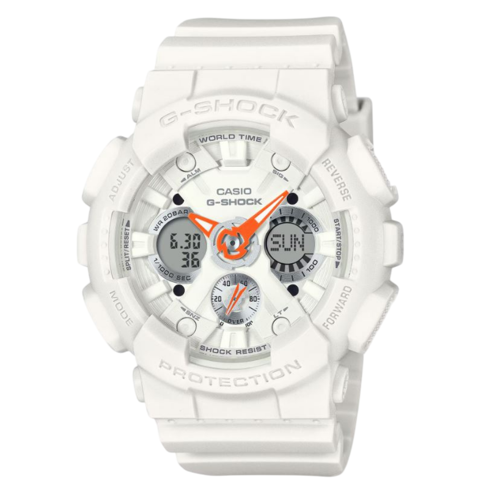 Casio G-Shock Digital-Analogue Resin Strap Women Watch GMA-S120SA With P Series