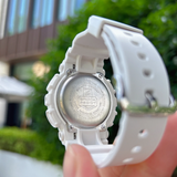 Casio G-Shock Digital Analog White Resin Strap Shock Resistant Unisex Watch GMA-S120VA-7ADR-P