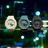 Casio G-Shock Black Dial Resin Strap Unisex Watch GMA-S2100GA-1ADR-P