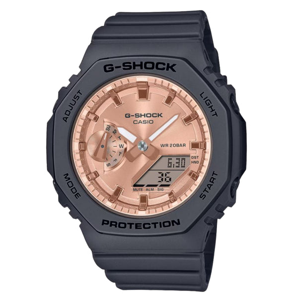 Casio G-Shock Rose Gold Dial Resin Strap Women Watch GMA-S2100MD-1ADR-P