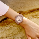 Casio G-Shock Pink Resin Strap Women Watch GMA-S2100NC-4A2DR-P