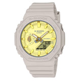 Casio G-Shock Beige Resin Strap Women Watch GMA-S2100NC-4ADR-P